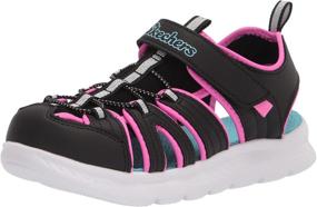 img 4 attached to Skechers C Flex Sandal 2 0 Playful Lavender Girls' Shoes in Athletic