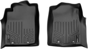 img 4 attached to 🏆 Premium Quality MAXLINER 1st Row Floor Mats - Black (2012-2015 Toyota Tacoma)