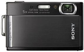 img 4 attached to 📷 Sony Cybershot DSCT300/B 10.1MP Digital Camera: Stunning Black Design with 5x Optical Zoom & Super Steady Shot