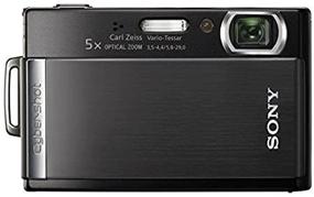 img 2 attached to 📷 Sony Cybershot DSCT300/B 10.1MP Digital Camera: Stunning Black Design with 5x Optical Zoom & Super Steady Shot