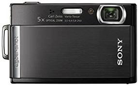 img 1 attached to 📷 Sony Cybershot DSCT300/B 10.1MP Digital Camera: Stunning Black Design with 5x Optical Zoom & Super Steady Shot