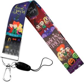 img 4 attached to UJIMS Lanyard Keychain Sisters Halloween