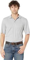 gray ariat polo shirt for men logo