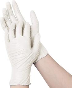 img 4 attached to Disposable Latex Gloves Household Cleaning