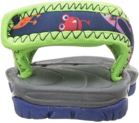 img 2 attached to Northside Girls Minnow Fuchsia Toddler