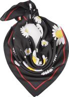 🐆 leopard square fashion women's scarves & wraps by your smile logo