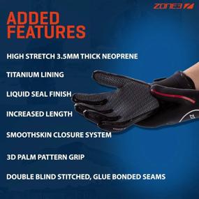 img 2 attached to Zone Neoprene Heat Tech Gloves
