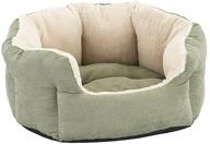 🐾 spot sleep zone reversible cushion pet bed: attractive, durable, comfortable, washable for cats and small dogs logo