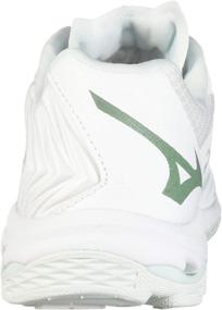 img 2 attached to Женские волейбольные кроссовки Mizuno Lightning в черном и серебряном цвете.