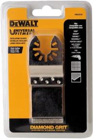 img 1 attached to 💎 Durable DEWALT Diamond Grit Oscillating Tool Blade for Flush Cuts (DWA4242)