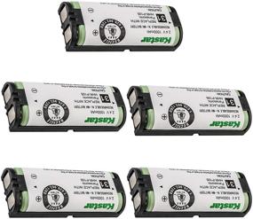 img 3 attached to 🔋 5-Pack HHR-P105 Type 31 Battery Replacement for Panasonic HHR-P105A KX-2420 KX-2421 KX-2422 KX-TG5779 KX-6702 KX-FG2451 KX-TG2411 KX-TG2424 KX-TG2620 KX-TGA241 KX-TGA570 KX-TGA670 by Kastar