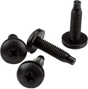 img 2 attached to 🔩 StarTech.com 10-32 Server Rack Screws - 50 Pack: Premium Network Rack Screws and Clip Nuts for Server Cabinets or Enclosures