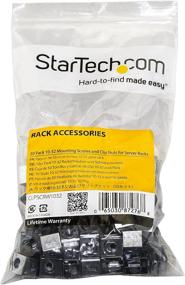 img 1 attached to 🔩 StarTech.com 10-32 Server Rack Screws - 50 Pack: Premium Network Rack Screws and Clip Nuts for Server Cabinets or Enclosures