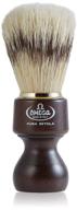 omega 11126 natural bristle shaving brush logo