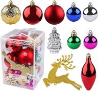 kalolary christmas ornaments shatterproof decorations logo