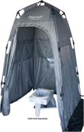 🚽 cleanwaste portable privacy tent - ideal for outdoor showers, changing room, camping toilet - suitable for surfing, beach, hiking, ice fishing & more - 6.5 ft. tall with spacious 4x4 floor space (d117pup) логотип