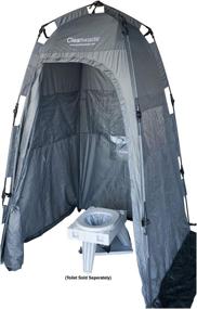 img 4 attached to 🚽 Cleanwaste Portable Privacy Tent - Ideal for Outdoor Showers, Changing Room, Camping Toilet - Suitable for Surfing, Beach, Hiking, Ice Fishing & More - 6.5 Ft. Tall with Spacious 4x4 Floor Space (D117PUP)