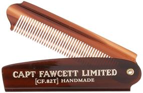 img 1 attached to 🧔 Top-Rated Captain Fawcett Beard Comb (82T) - Premium 300g Comb for Grooming Excellence