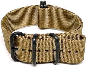 img 4 attached to 🔥 DaLuca Ballistic Nylon Military Watch & Watch Bands for Women: Style Meets Durability