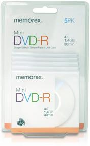 img 1 attached to 📀 Memorex Mini DVD-R - 30 min./1.4 GB (5-Pack) for Improved SEO