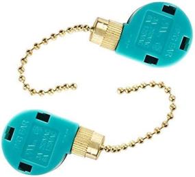 img 1 attached to ⚙️ Zing Ear ZE-268S6 3 Speed 4 Wire, Ceiling Fan Switch, Ideal for Ceiling Fans, Lamps, and Wall Lights (Brass) - Pack of 2