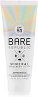 🧴 bare republic mineral spf 50 baby sunscreen lotion: unscented, gentle & effective, 3.4 ounces logo