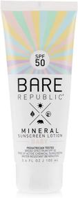 img 4 attached to 🧴 Bare Republic Mineral SPF 50 Baby Sunscreen Lotion: Unscented, Gentle & Effective, 3.4 ounces