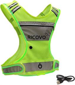 img 4 attached to 🏃 Stay Safe While Running with RICOVO Rechargeable Safety Pocket