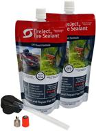tireject 5-in-1 off-road tire sealant kit - prevent and repair flat tires (20oz) logo