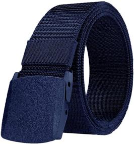 img 4 attached to JINIU Breathable Military Tactical Buckle BLACK 123CM PM Men's Accessories
