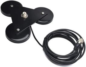 img 4 attached to 📻 TWAYRDIO TW-S90 SO239 Tri-Magnet Mount Antenna with 5M Coax Cable for HF/VHF/UHF/CB Mobile Radios