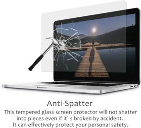 img 2 attached to Защитное стекло FORITO для экрана MacBook Pro 15” модель A1398 2015 года или более ранняя с большой салфеткой для чистки – включена пожизненная гарантия на замену без риска.