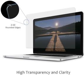 img 3 attached to Защитное стекло FORITO для экрана MacBook Pro 15” модель A1398 2015 года или более ранняя с большой салфеткой для чистки – включена пожизненная гарантия на замену без риска.