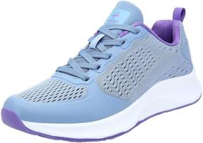 img 3 attached to XIDISO Fashion Sneakers Athletic Lightweight Women's Shoes in Athletic