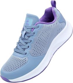 img 1 attached to XIDISO Fashion Sneakers Athletic Lightweight Women's Shoes in Athletic