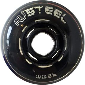 img 2 attached to 🏒 78A Steel Revision Variant Inline Roller Hockey Wheels - Suitable for Indoor or Outdoor Use - Available in 72mm, 76mm & 80mm Sizes