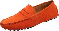 yldsgs loafers moccasin leather driving logo