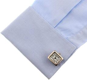 img 2 attached to 💼 MRCUFF Working Cufflinks: Exceptional Presentation and Polishing for Men's Fashion Accessories