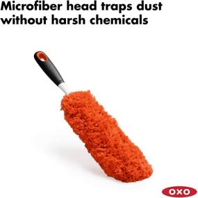 img 3 attached to 🧹 Efficient Dusting Made Easy with OXO Good Grips Microfiber Hand Duster