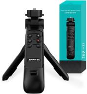 📸 aodelan mini shooting grip and tripod with wireless remote shutter for sony zv-1 a7sm3 a7c a7riv alpha 9 7riv 7riii 7iii rx0ii rx100m7 camera for enhanced still photo and video recording, serving as gp-vpt2bt replacement logo
