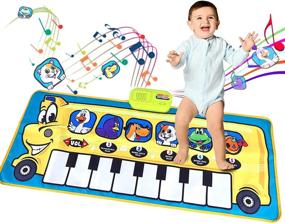 img 4 attached to Musical Toddlers Walking Education 39 3X15 7In