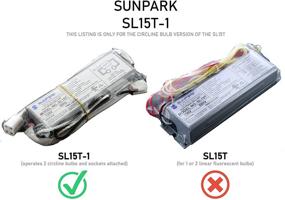 img 1 attached to 🌞 Sunpark SL15T-1 Электронный набор переоборудования светодиодной светильниковой лампыCircular LED Retofit Kit