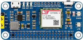 img 2 attached to NB-IoT/Cat-M(EMTC)/GNSS HAT For Raspberry Pi 4B/3B+/3B/2B/B+/A+/Zero/Zero W Based On SIM7080G