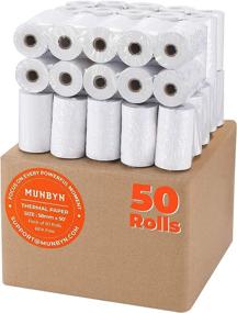 img 4 attached to MUNBYN Thermal Paper Rolls Receipt