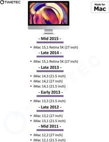 img 1 attached to 🖥️ 16GB RAM Kit (2x8GB) Timetec DDR3L 1600MHz Compatible for Apple Mac Book Pro (Early/Late 2011, Mid 2012), iMac (Mid 2011, Late 2012, Early/Late 2013, Late 2014, Mid 2015), Mac Mini (Mid 2011, Late 2012)