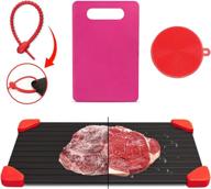 revolutionary skyytel defrosting tray: rapidly thaws frozen meat logo