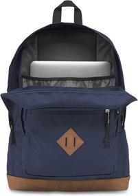 img 1 attached to 🎒 Stylish and Functional: JanSport City View Backpack in Navy for Urban Explorers