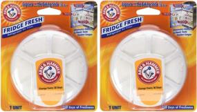 img 2 attached to 🥑 Arm & Hammer Fridge Fresh Refrigerator: Long-lasting freshness for your fridge - Pack of 2