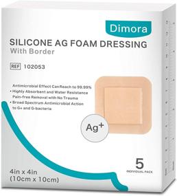 img 4 attached to Silicone Waterproof Dimora Absorbent Dressings