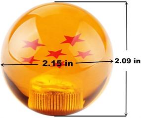 img 3 attached to 🐉 Dewhel Universal Dragon Star Manual Stick Shift Knob with M16 x 1.5 Insert - Short Throw Shifter Lever for 1982-2002 Chevrolet Camaro Pontiac Firebird (4-5-6 Speed)